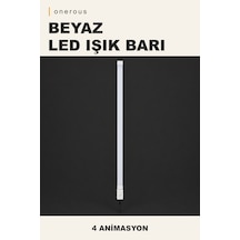 Onerous Beyaz Led Led Işık, 4 Animasyon