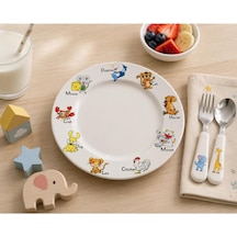 Tr Kids Banquet Porselen Düz Tabak, 21 Cm, İç Mekan Kullanımı İçin Diğer