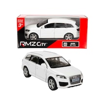 1:32 Rmz City Jeep Serisi Die Cast Çek Bırak Model Araba - Beyaz Audi Q7 V12