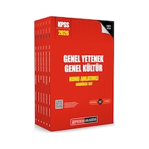 2026 Kpss Genel Yetenek Genel Kültür Lisans Konu Anlatımlı Modüle