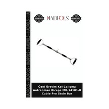 Özel Üretim Kol Çalışma Antrenman Biceps Mb-14101-b Cable Pro Style Bar