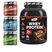 Conlast Güç Ve Protein Paketi Whey Çikolata 2000g/creatine 120g/glutamıne 120g/bcaa 120g Hediye Shaker