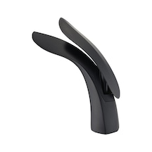 Fause Lavabo Bataryası Leaf Siyah Klb103-B