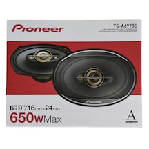 Pıoneer Ts-a6978s-650w Max / 100w Rms-6''x9'' 16x24cm -kaliteli-kapaklı--oval Hoparlör-2025 Seri