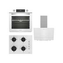 Altus Ala 322 W - 159 DW - 510 HW Beyaz Ankastre Set