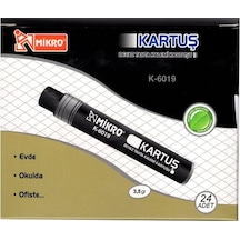 Mikro Beyaz Tahta Kalem Kartuşu Siyah 24 Lü