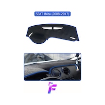 Seat Ibıza 2008-2017 Uyumlu Torpido Örtüsü Yansıma Önleyici Tam Koruma Hızlı Montaj K17