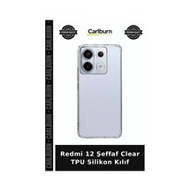Redmi 12 Şeffaf Clear Tpu Silikon Kılıf Cep Zırhı Cihaz Kalkanı Mobil Aksesuar çok renkli