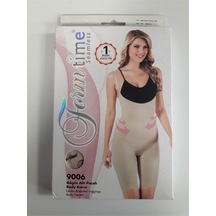 Form Time Kadın Göğüs Altı Paçalı Body Korse Ten 9006 Ten