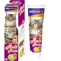 Zonaks Yavru Yetişkin Kediler İçin Malt Pasta Böğürtlenli 100 G
