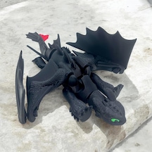 Eklemli Toothless 3d Figür