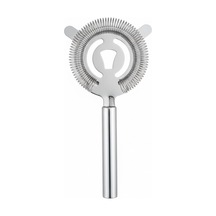 430 Kalite 19,5 Cm Paslanmaz Çelik Kokteyl Süzgeci Profesyonel Bar Strainer