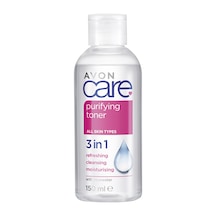 Avon Care Purifying Toner 3 in 1 Gül Suyu İçeren Cilt Temizleme Toniği 150 ML