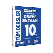 Editör Yayınları 10. Sınıf Tüm Dersler Branş Branş Deneme Sınavları