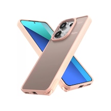 Newface Xiaomi Redmi Note 13 Pro 4g Kılıf Elegant Kapak - Pudra