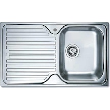Teka Princess 50 Mikro Keten Sol Eviye 50 x 86 Sifon Dahil