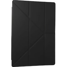 Newface Samsung Galaxy Uyumlu Tab A9 Plus Kılıf Kalemlikli Mars Tablet Kılıfı - Semeglbl - 57 Koyu Gri