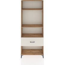 Arges Dolap 3 Raflı Tek Çekmeceli 88x30x221 Çam-aytaşı Atlas Çam