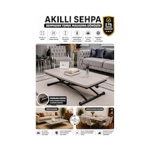 Juppo Üst Tabla Mdf Lizbon Oval Köşe Alt Siyah Dışa Kıvrım