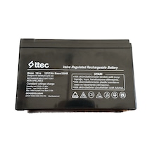 Ttec 12V 7A Kuru Bakımsız Akü 8 Adet