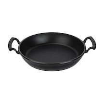 Lava Döküm Yuvarlak Sahan Döküm Demir Yekpare Çift Kulplu Çap(Ø)24cm. - Lava Döküm Yuvarlak Sahan Döküm Demir Yekpare Çift Kulplu Çap(Ø)24cm. -