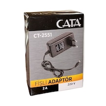 Ct-2551 25 W 2 Amper Cata Fişli  Adaptör