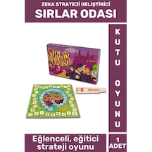 Özel Tasarım Eğlenceli Eğitici Zeka Strateji Becerisi Geliştirici Kutu Oyun Takımı Sırlar Odası