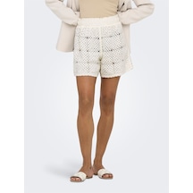 Only Onlamarı Shorts Jrs Kadın White Şort - 15346687 White