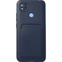 Hnrlıshp Newface Xiaomi Redmi 9c Kılıf Kelvin Kartvizitli Silikon - Lacivert