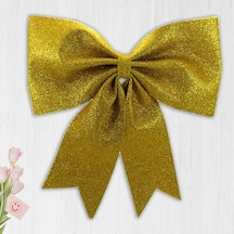 Simli Eva Fiyonk. 40 Cm X 33 Cm - Altın