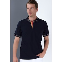 T8567 Dewberry Erkek T-shırt-lacivert Lacivert