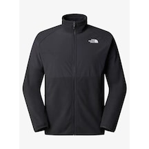 The North Face Glacier Heavyweight Full Zip Erkek Ceket Siyah