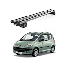 Pençe Peugeot 1007 Ara Atkı 2005-2010 Uyumlu Gri Ara Atkı Port Bagaj Tavan Barı