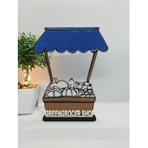 Manav Dükkanı Dekoru Meyve Ve Sebze Pazarları, Bakkallar Ve