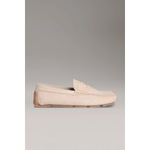 Calvin Klein Nubuk Penny Driver Erkek Bej Sneaker Hm0hm01866-ace Bej