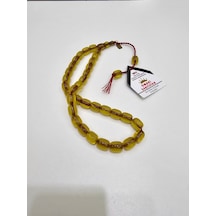 Omari İmzalı Sertifikalı Alman Faturan Sıkma Kehribar Tesbih 11x9 17353947