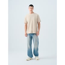 Loose Baggy Fit Erkek Pantolon Denim