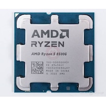 Amd Ryzen 5 8500g 6 Core 3.5 Ghz 22mb Am5 65 W Tray Kutusuz Fansız + Vga