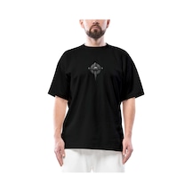 Black Label Society Order Of The Black Silver Siyah Oversize Tişört