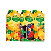 Pfanner 3'lü Vitamin Paketi Meyve Suyu 3 x 2 L