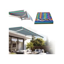 Bu Geri Çekilebilir Veranda Tentesi Yedek Kumaş Çerçevesiz Veranda Tentesi Üst Yedek Kumaş, %100 280 G/m² Polye Çok Renkli