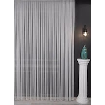 Petek Dokulu Eteği Kurşunlu Grek Tül Perde / Ölçünüze Özel Dikim