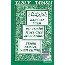 Ramazan Duası, Bal Tefsiri (Cep Kod: C06) / Yusuf Tavaslı 9789758131617