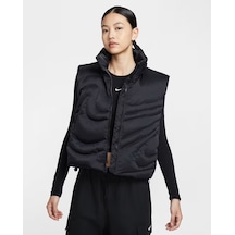 Newdaki Sportswear Swoosh Seri Oversıze Down Kadın Yelek-sportxstore Siyah