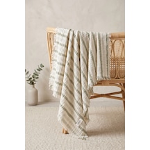 Çift Katlı Müslin Bebek Pike Örtü Yenidoğan Battaniyesi 85x95 Cm Bebek Pikesi Puset Örtüsü Haki