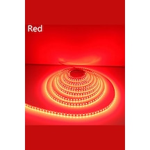 5 Volt 2835 Şerit Led 8 Mm Kırmızı 60 Ledli Ip20 5 Metre