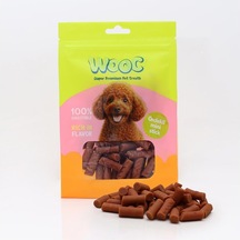 Wooc Ördekli Mini Stick Köpek Ödülü 75 Gr