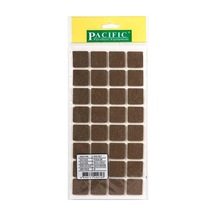 Pacific Furniture Equipment Yapışkan Keçe Zemin Koruyucuları Mobilya Ayakları İçin Keçe Pedleri Zemin Koruyucuları Ses Azaltıcı Mobilya Pedleri, Kendinden Yapışkanlı Zemin Koruyucu 25x25mm 6395751