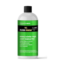 Schön Weiter Araç Oto Yeşil Jant Temizleyici - Renkli Köpük Sprey 500ml Panther
