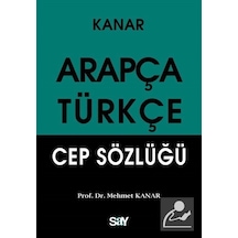 Arapça - Türkçe Cep Sözlüğü - Mehmet Kanar - Say Yayınları
